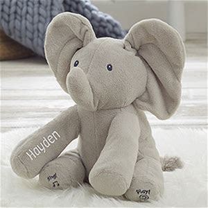 Gund Baby Animated Flappy The Elephant Plush Toy Gift Set