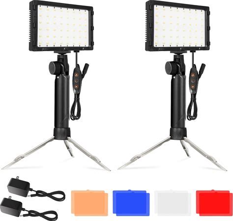 Emart 60 LED Continuous Portable Photography Lighting Kit